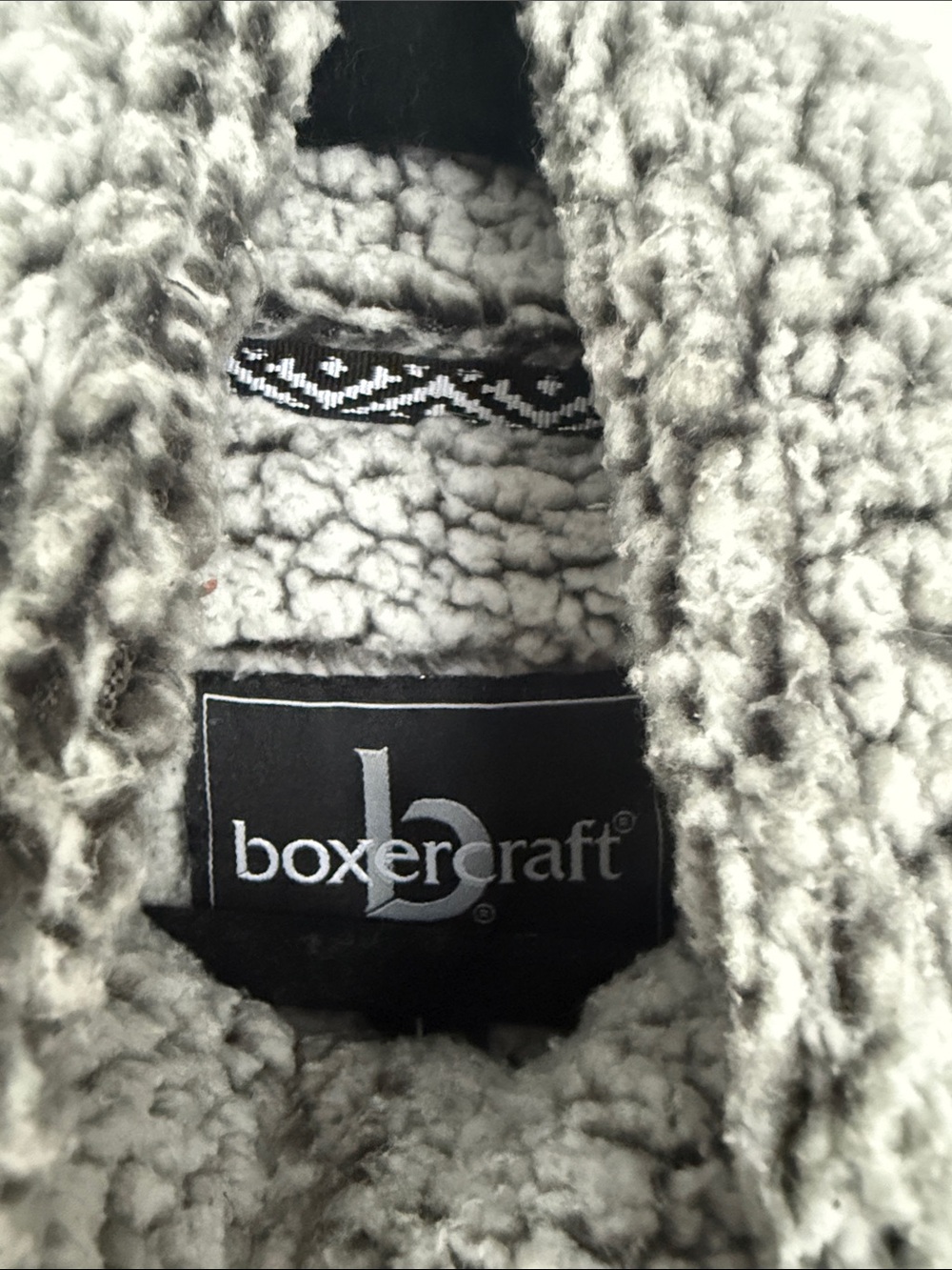 Cozy Sherpa Quarter-Zip Pullover - Light Gray - Picture 4 of 5